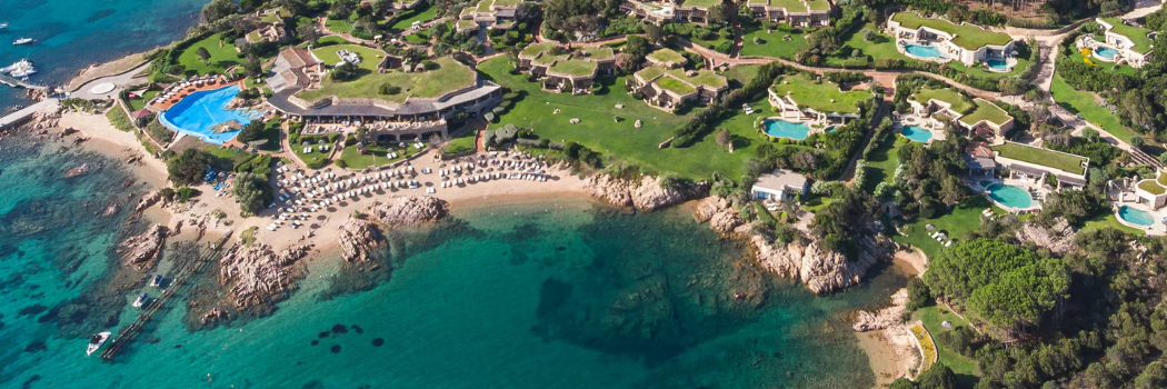 Pitrizza Ville dall'alto